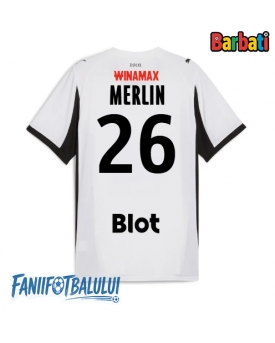Stade Rennais Quentin Merlin #26 Tricou Fotbal Replică 2025-26 Barbati Deplasare